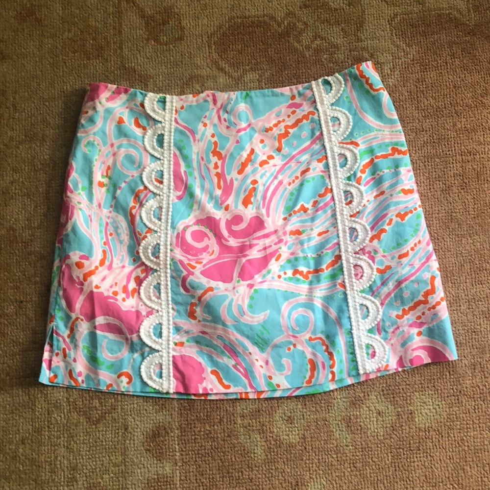 Lilly pulitzer skort size 4 skirt shorts